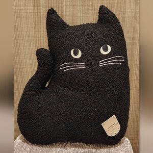 Target Bullseye Cat Novelty Halloween Pillow. NWT